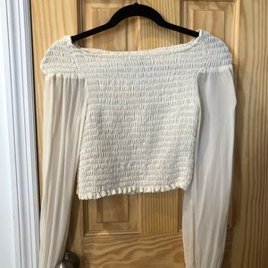 Reformation long sleeve top